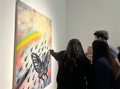 Kleefeld Contemporary Museum Trip with AURA Students - October 20, 2025 7 kleefeld contemporary museum trip with aura students october 20 2025 07